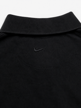 Vintage Nike Dri-FIT Black Polo Shirt Minimal Y2K Essential, Size S