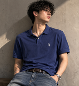 Vintage U.S. Polo Assn Navy Blue Polo Shirt Relaxed Y2K Fit, Size XL