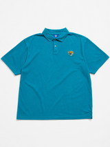 Vintage Reebok Jacksonville Jaguars Polo Shirt Teal Y2K Oversized Fit, Size XL