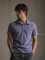 Vintage Marc O’Polo Lavender Polo Shirt Minimal Washed, Size L