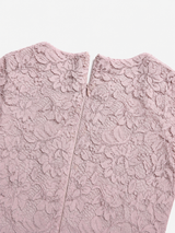 Vintage Pink Lace Dress Romantic Coquette Y2K, Size XS/S