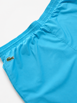 Lacoste Nylon Track Pants Sky Blue Y2K Sport Joggers, Size M