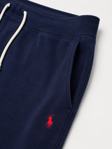 Polo Ralph Lauren Jogger Sweatpants Navy Blue Minimal Lounge Pants, Size S