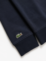 Lacoste Navy Stripe Sweatshirt Men Vintage Minimal Crewneck, Size S