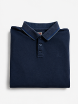 Vintage Petrol Industries Polo Shirt Navy Blue Minimal, Size XL