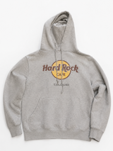 Hard Rock Cafe Cologne Hoodie Vintage Grey Graphic Hoodie, Size S/M