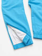 Lacoste Nylon Track Pants Sky Blue Y2K Sport Joggers, Size M