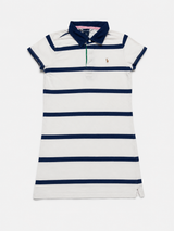 Ralph Lauren Striped Polo Dress Women Navy White Old Money Y2K, Size XS