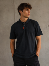 Vintage Nike Dri-FIT Black Polo Shirt Minimal Y2K Essential, Size S