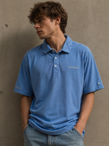 Vintage Nike Golf Polo Shirt Baby Blue Gulfstream Y2K Relaxed Fit, Size XL