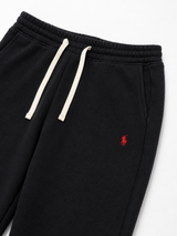 Polo Ralph Lauren Jogger Sweatpants Black Minimal Lounge Pants, Size S