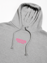 Stranger Things Grey Minimal Hoodie Women Oversized Y2K Sweater, Size M
