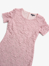 Vintage Pink Lace Dress Romantic Coquette Y2K, Size XS/S