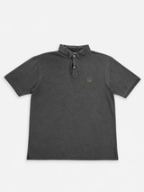 Vintage Tommy Hilfiger Polo Shirt Washed Grey Minimal Y2K, Size XL