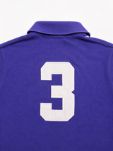Vintage Ralph Lauren Polo Shirt Purple Big Logo Y2K, Size M
